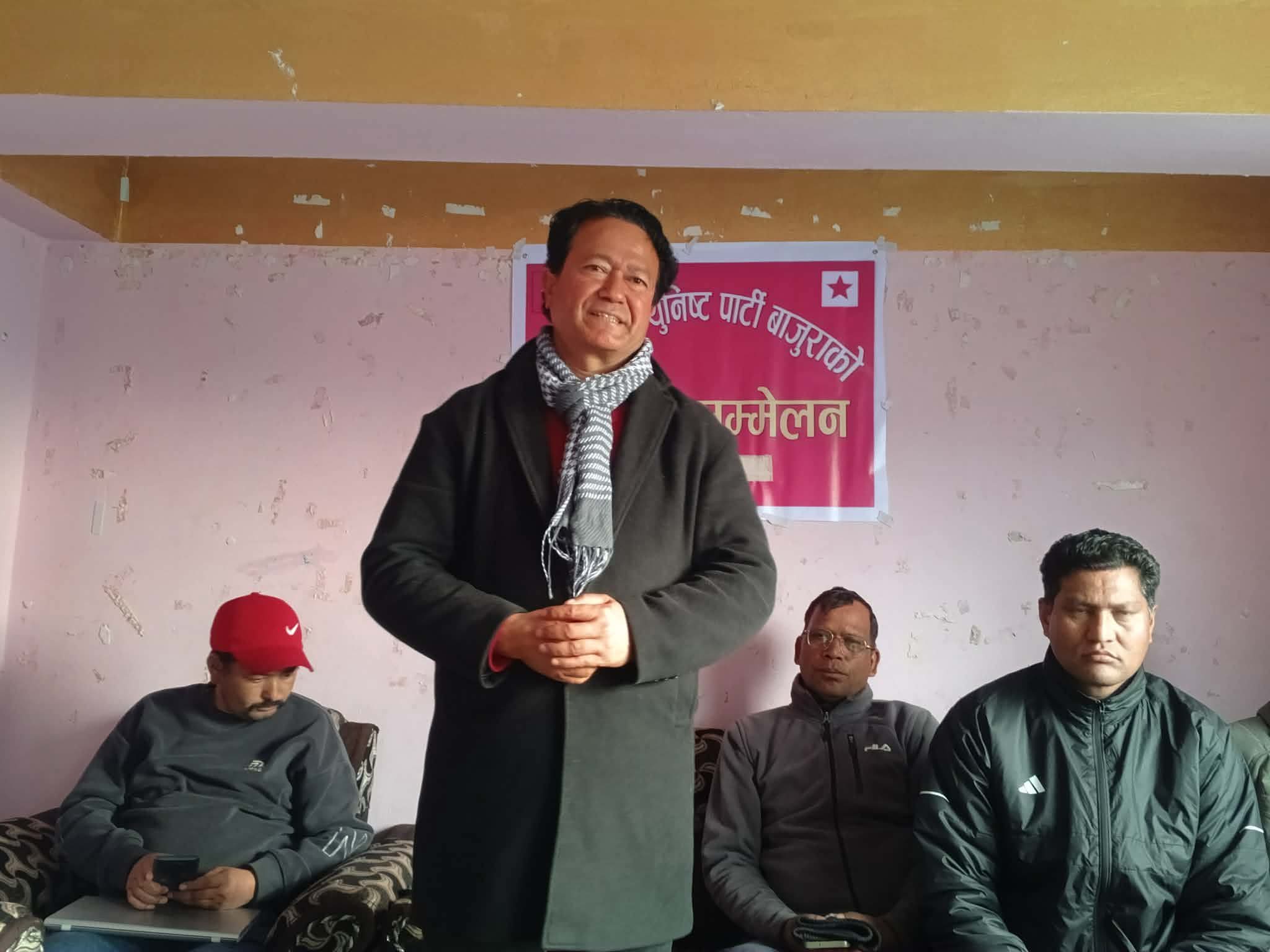 नेकपाका नेता प्रकाश शाह बाजुराबाट एकल सिफारिस