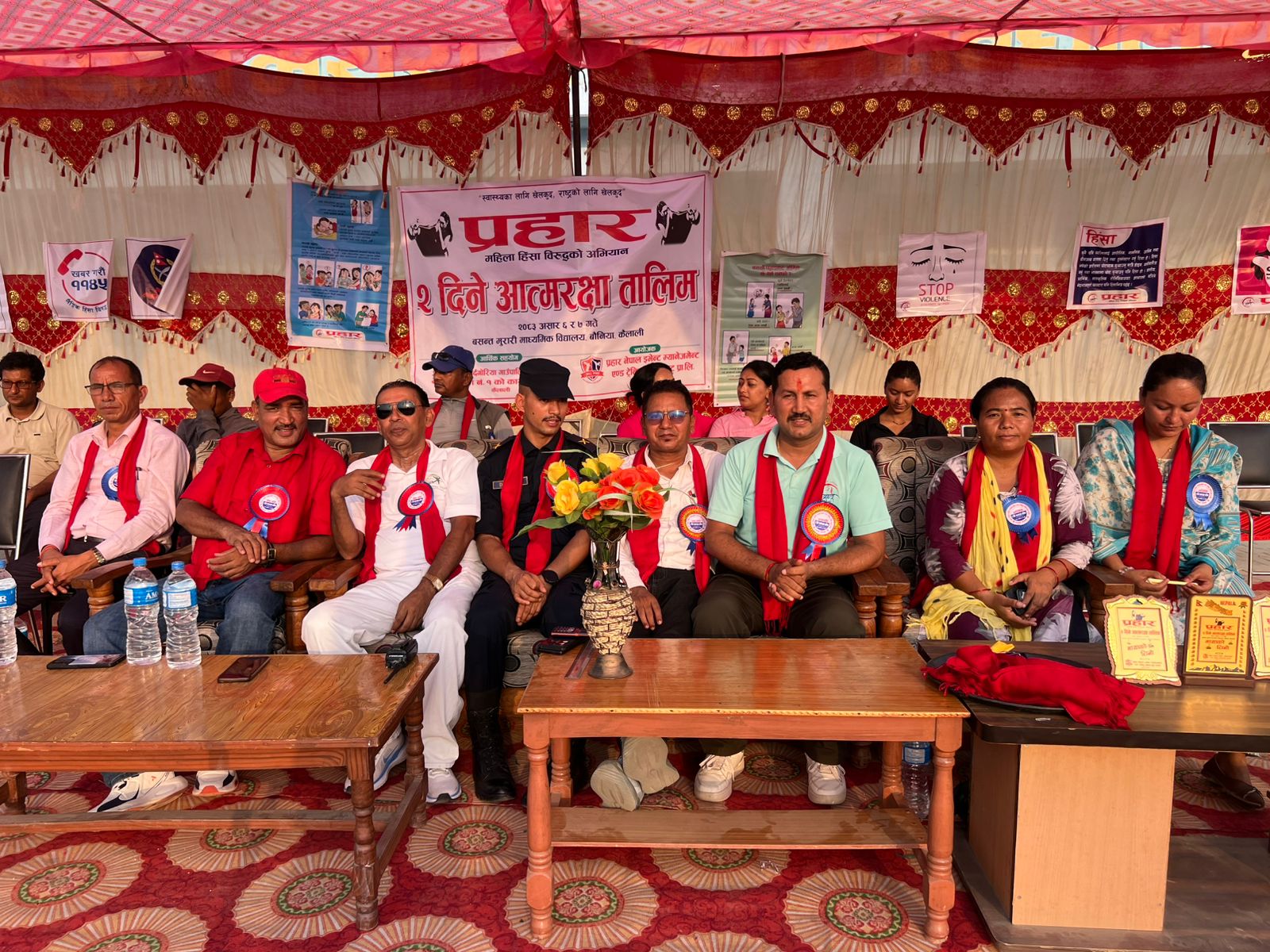 बर्दगोरियाका तीनसय बढी किशोरीलाई आत्मरक्षा तालिम